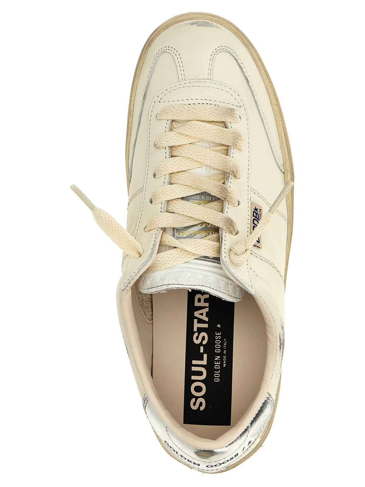 Golden Goose Soul Star Sneakers Silver