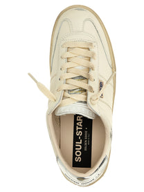 Golden Goose Soul Star Sneakers Silver