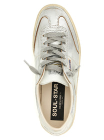 Golden Goose Soul Star Sneakers Silver