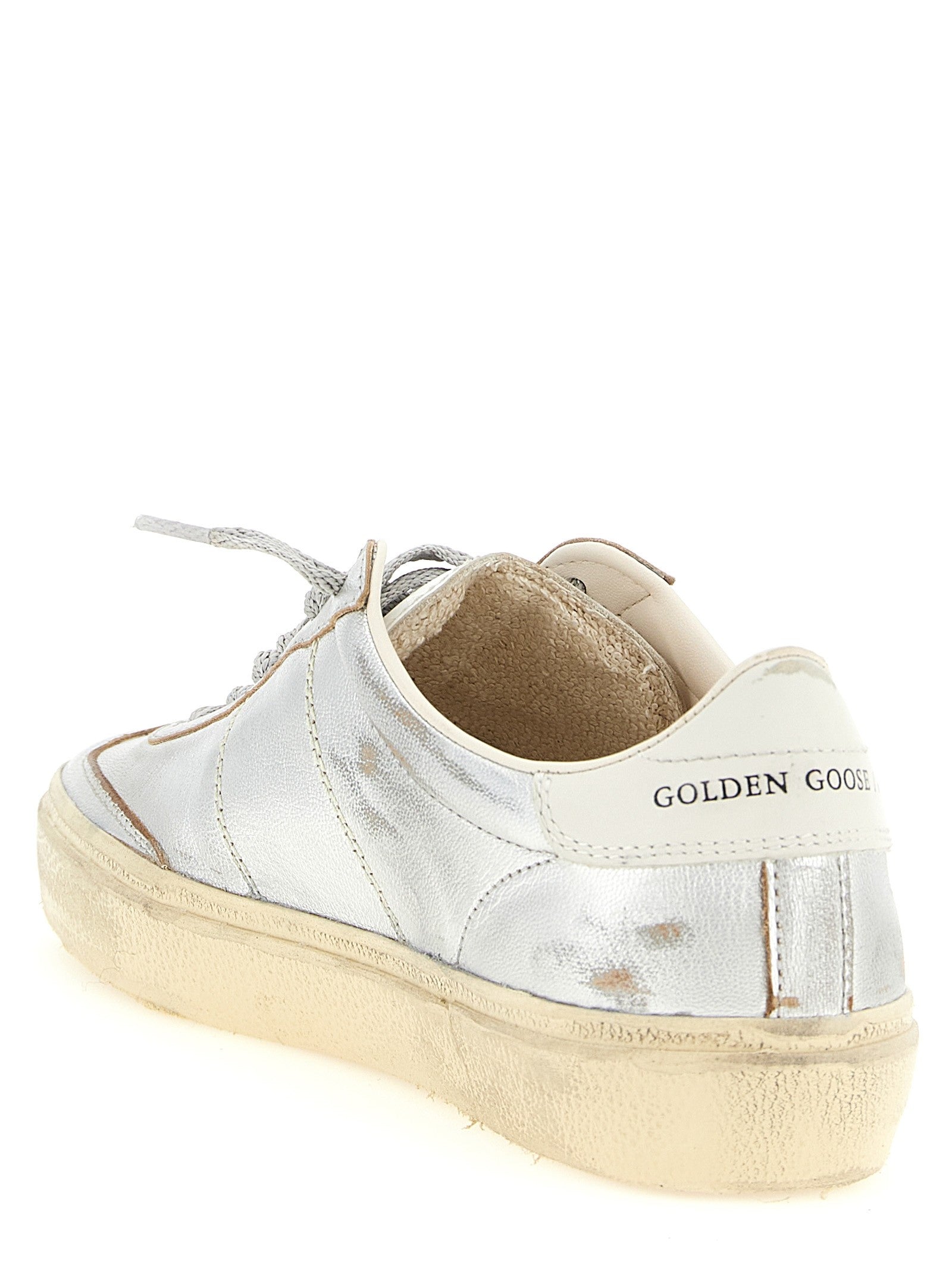 Golden Goose Soul Star Sneakers Silver