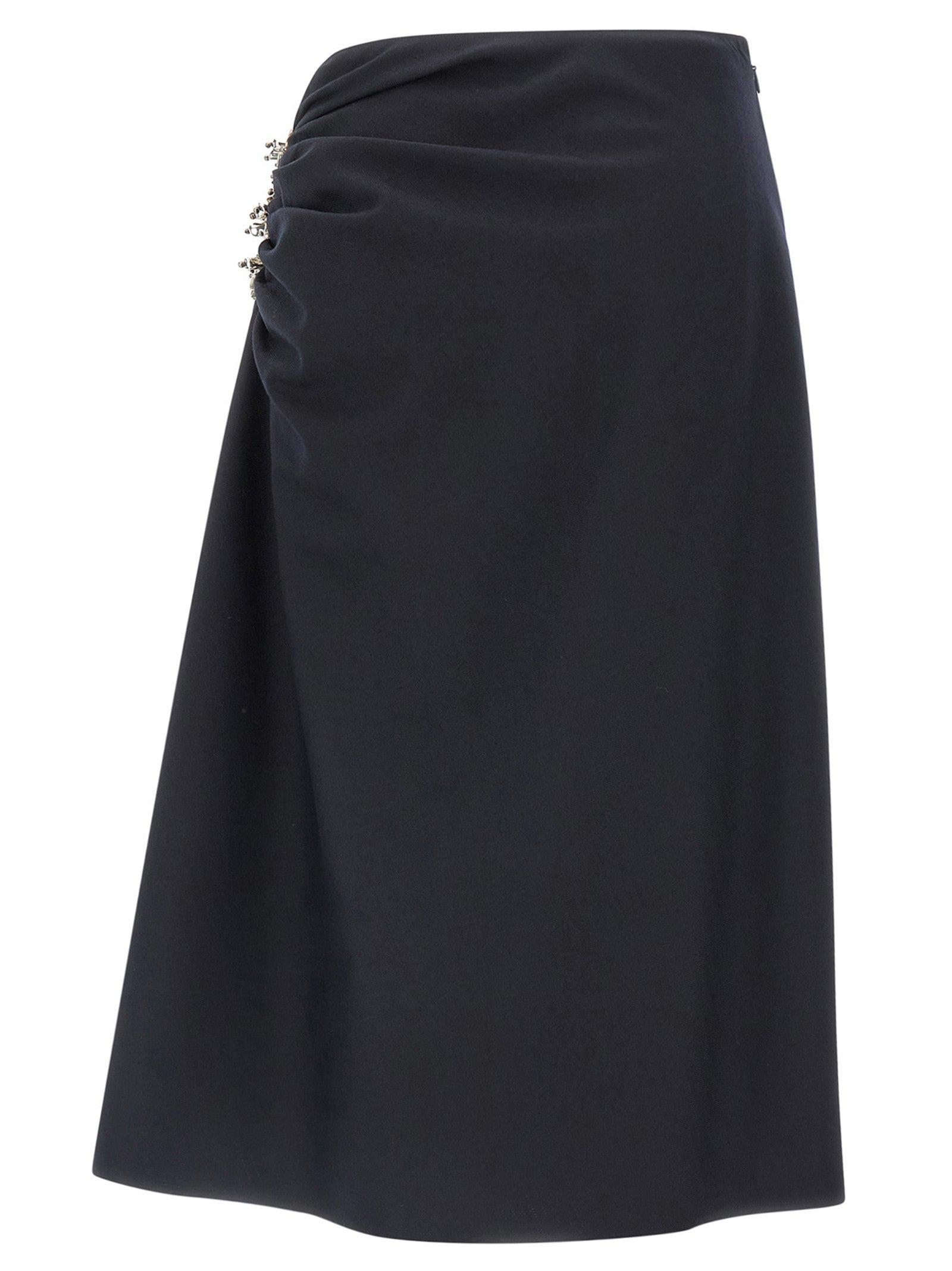 Dries Van Noten Sovora Skirt Blue