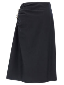 Dries Van Noten Sovora Skirt Blue