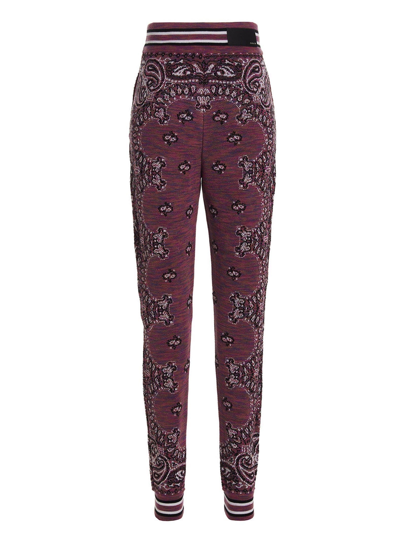 AMIRI Space Dye Bandana Joggers Purple