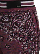 AMIRI Space Dye Bandana Joggers Purple, view 4