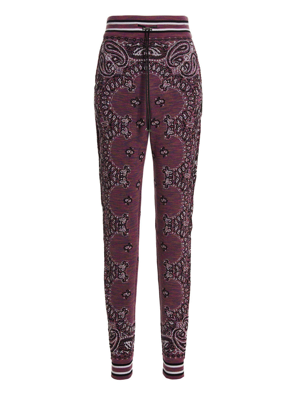 AMIRI Space Dye Bandana Joggers Purple