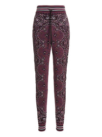 AMIRI Space Dye Bandana Joggers Purple