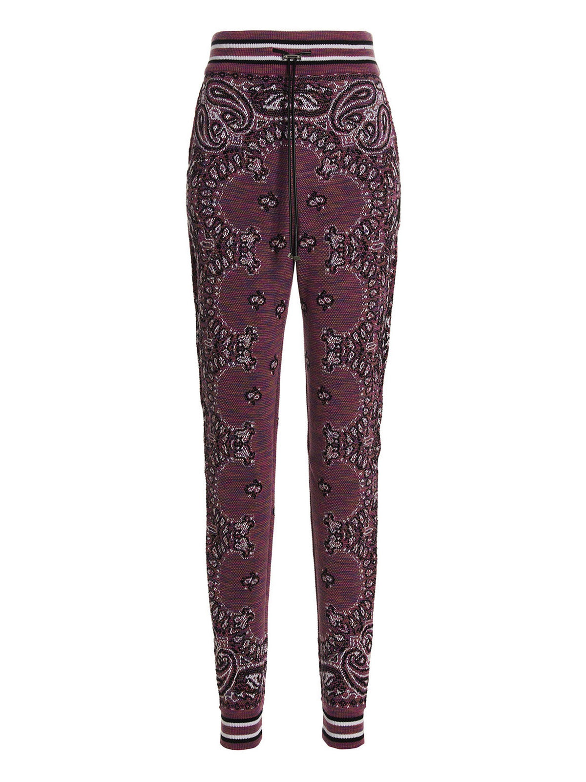 AMIRI Space Dye Bandana Joggers Purple