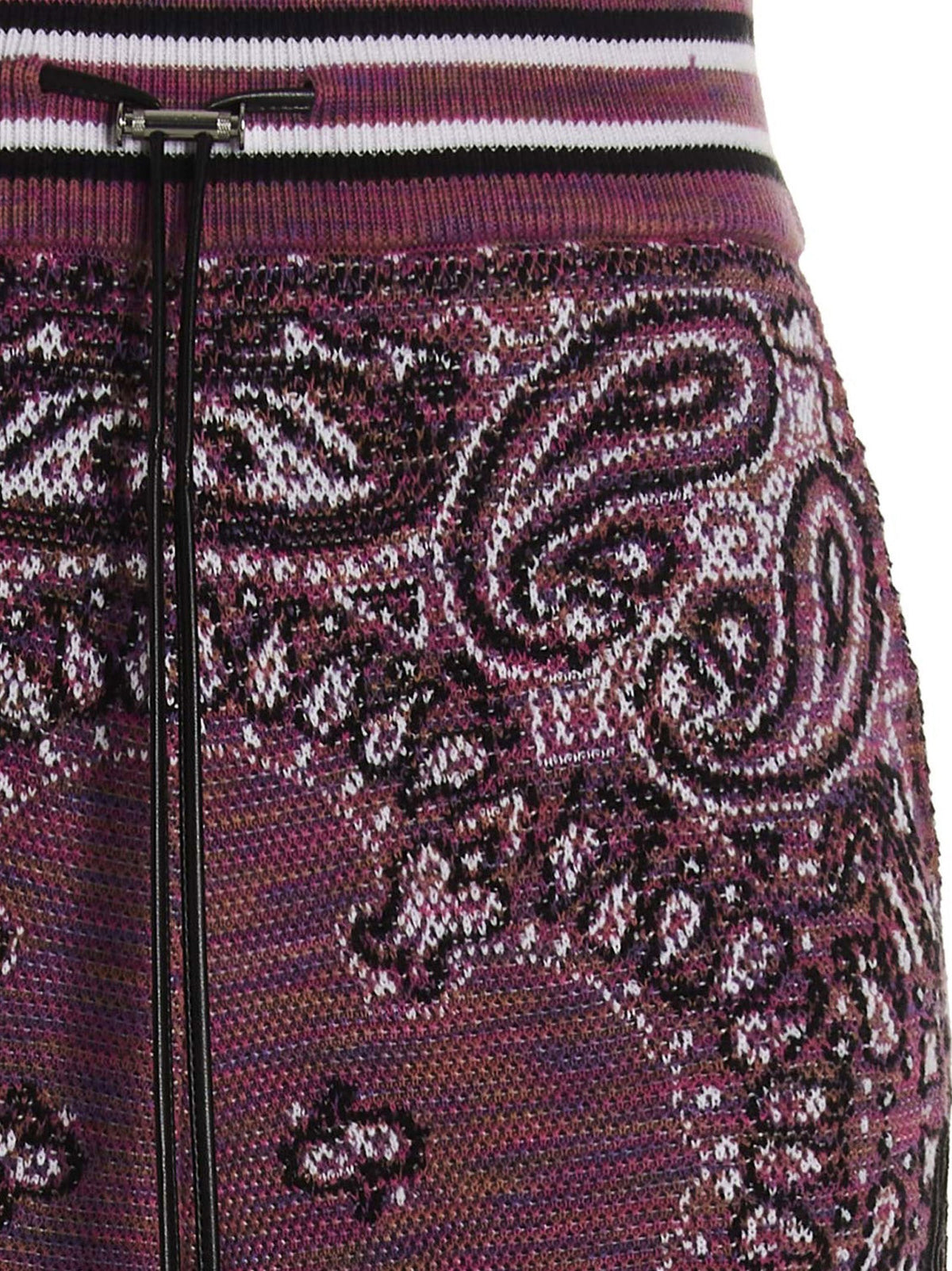 AMIRI Space Dye Bandana Joggers Purple, view 3