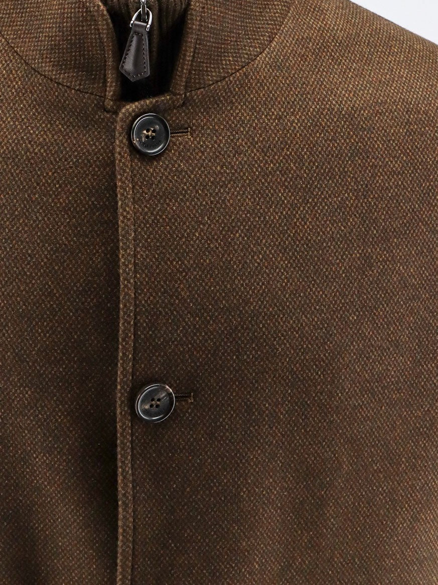 Loro Piana Men's Spagna Cashmere Blend Jacket Green, view 3