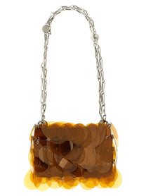 Rabanne Sparkle Shoulder Bag Orange