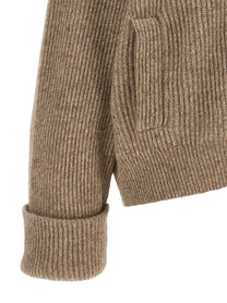 Brunello Cucinelli Sparkling Cardigan Beige