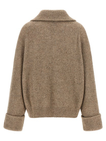 Brunello Cucinelli Sparkling Cardigan Beige