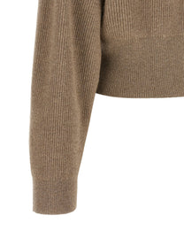 Brunello Cucinelli Sparkling Cardigan Brown