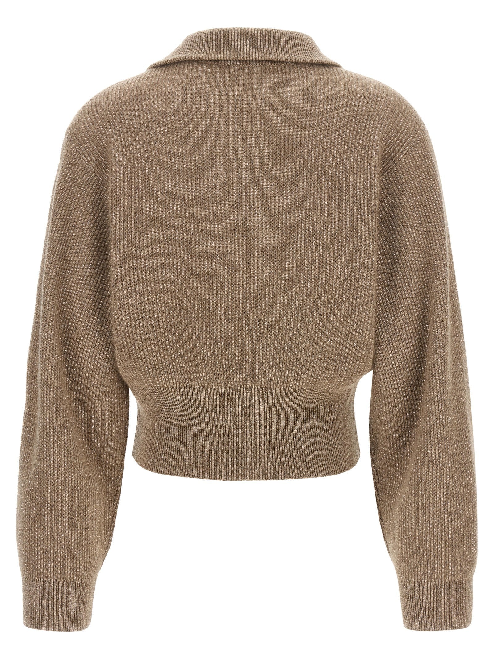 Brunello Cucinelli Sparkling Cardigan Brown