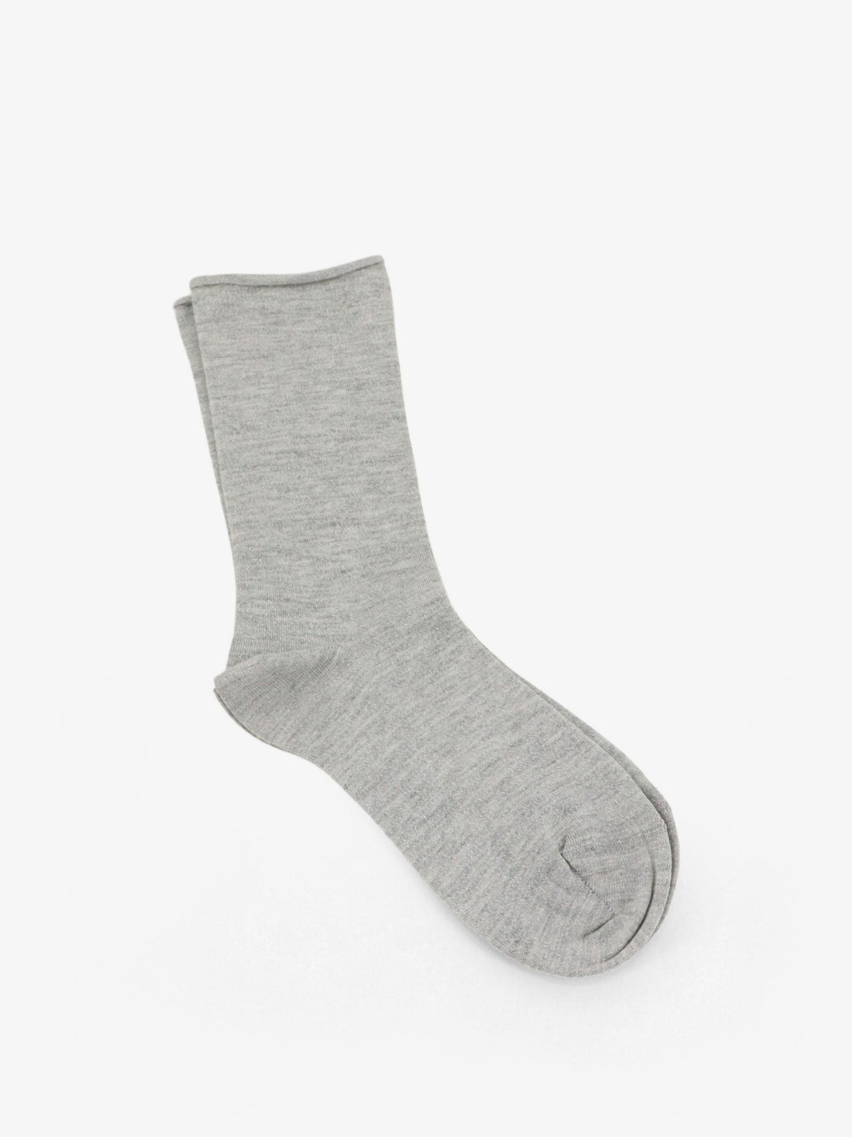 Brunello Cucinelli Women's Sparkling Cashmere and Silk Knit Socks Black