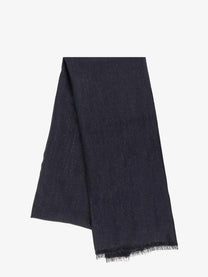Brunello Cucinelli Women's Sparkling Cashmere and Silk Scarf Black