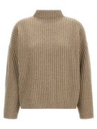 Brunello Cucinelli Sparkling &amp; Dazzling Sweater Beige