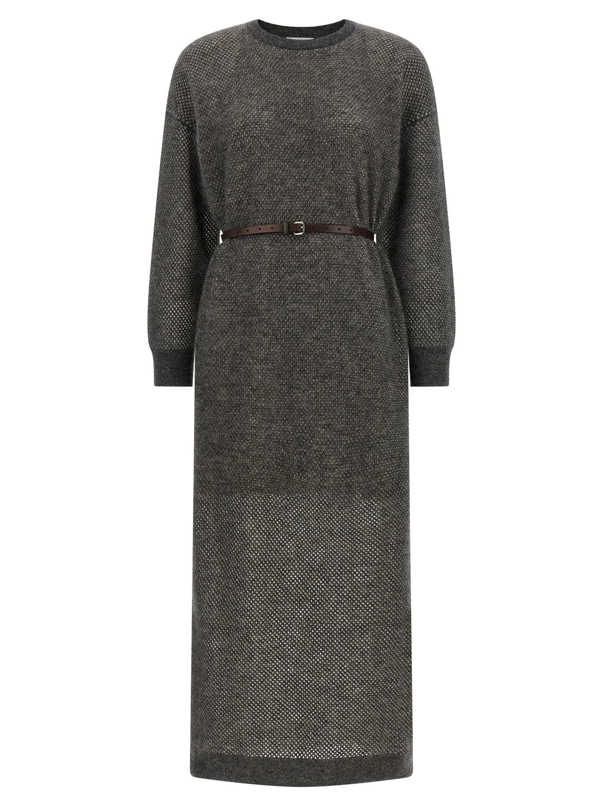 Brunello Cucinelli Sparkling Dress Grey