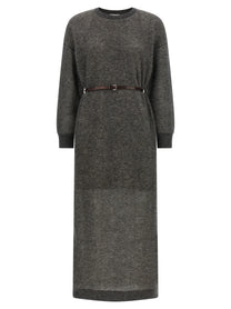 Brunello Cucinelli Sparkling Dress Grey
