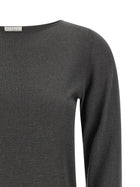 Brunello Cucinelli Sparkling Sweater Grey, view 3