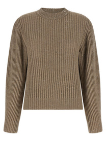 Brunello Cucinelli Sparkling Sweater Beige