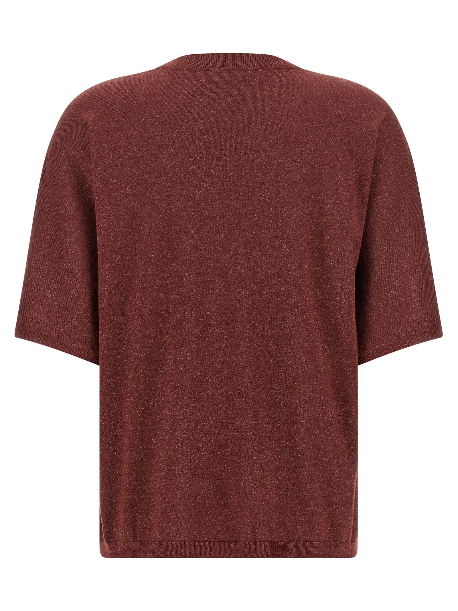 Brunello Cucinelli Sparkling Sweater Red