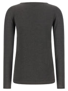 Brunello Cucinelli Sparkling Sweater Grey, view 2