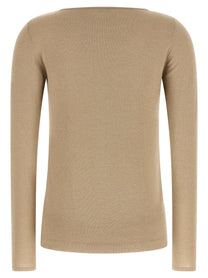 Brunello Cucinelli Sparkling Sweater Beige