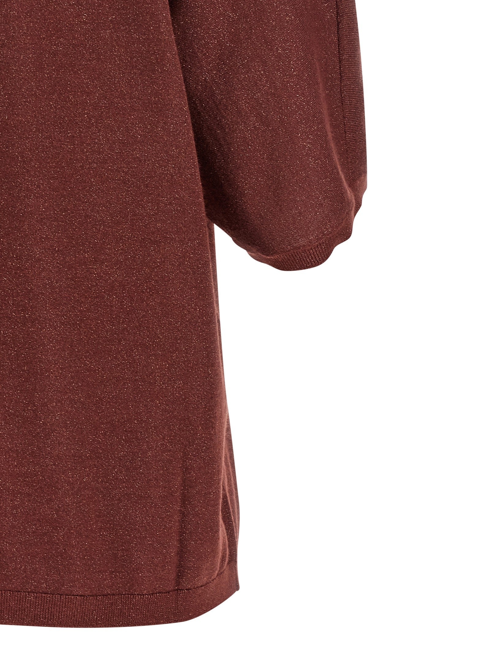 Brunello Cucinelli Sparkling Sweater Red