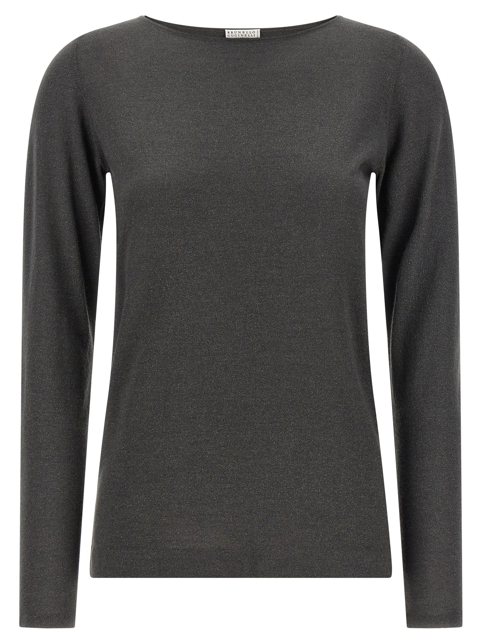Brunello Cucinelli Sparkling Sweater Grey