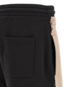 Off-White Spices Arrow Overlap Skate Bermuda Shorts Gold