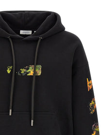 Off-White Spices Arrow Skate Hoodie Black