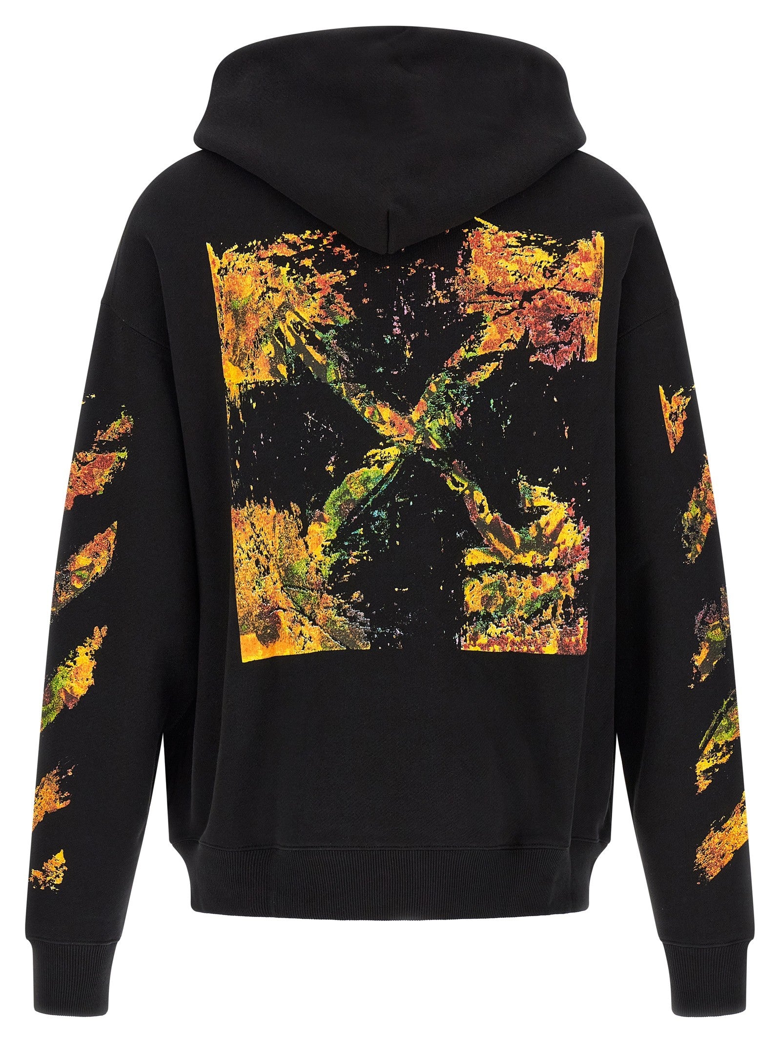 Off-White Spices Arrow Skate Hoodie Black