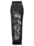 Rick Owens Spider Ziggy Skirt Black