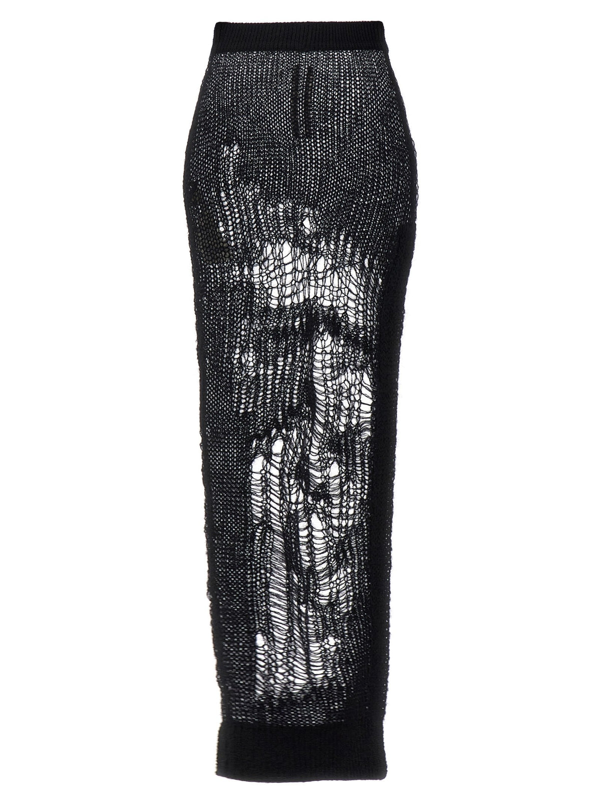 Rick Owens Spider Ziggy Skirt Black