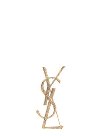 Saint Laurent Women's Spilla Monogramme Gold