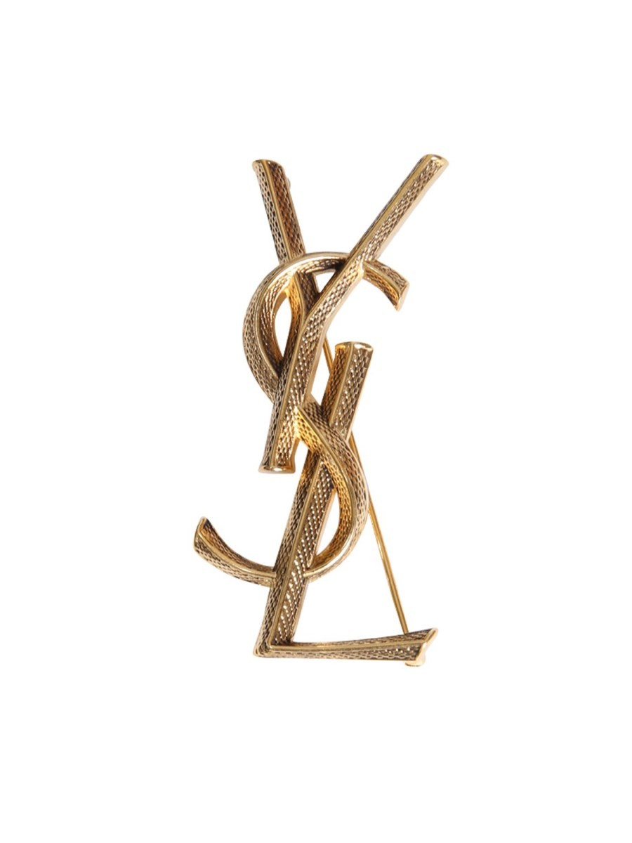 Saint Laurent Women's Spilla Serpente Cassandra Gold