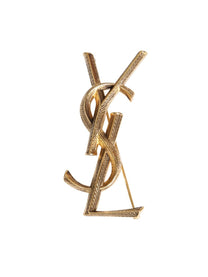 Saint Laurent Women's Spilla Serpente Cassandra Gold