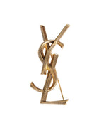 Saint Laurent Women's Spilla Serpente Cassandre Gold