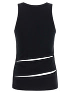 Coperni Spiral Tank Top Black, view 2