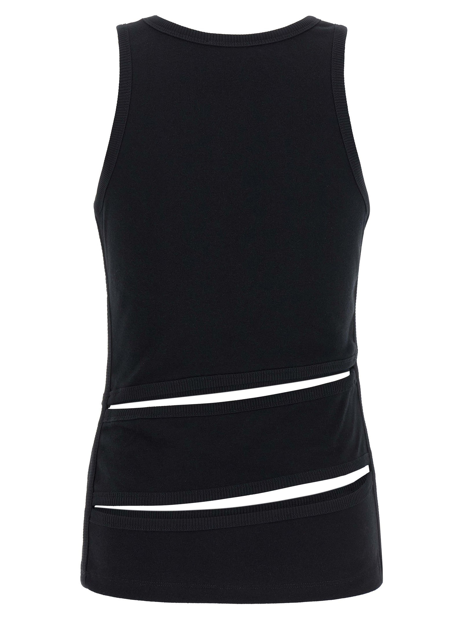 Coperni Spiral Tank Top Black