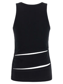 Coperni Spiral Tank Top Black