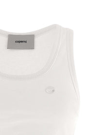 Coperni Spiral Tank Top White