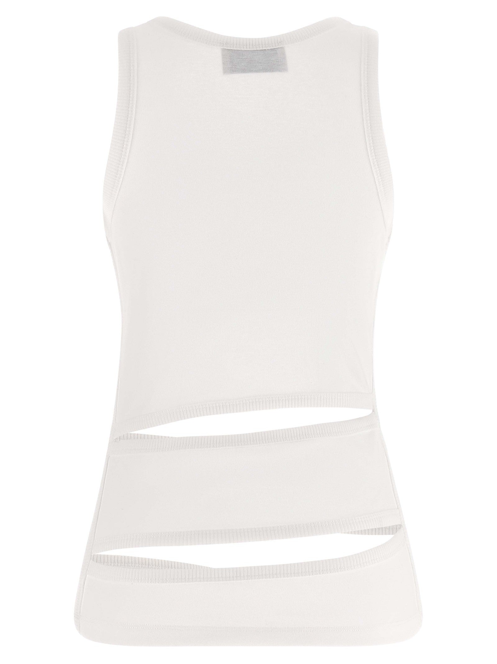 Coperni Spiral Tank Top White