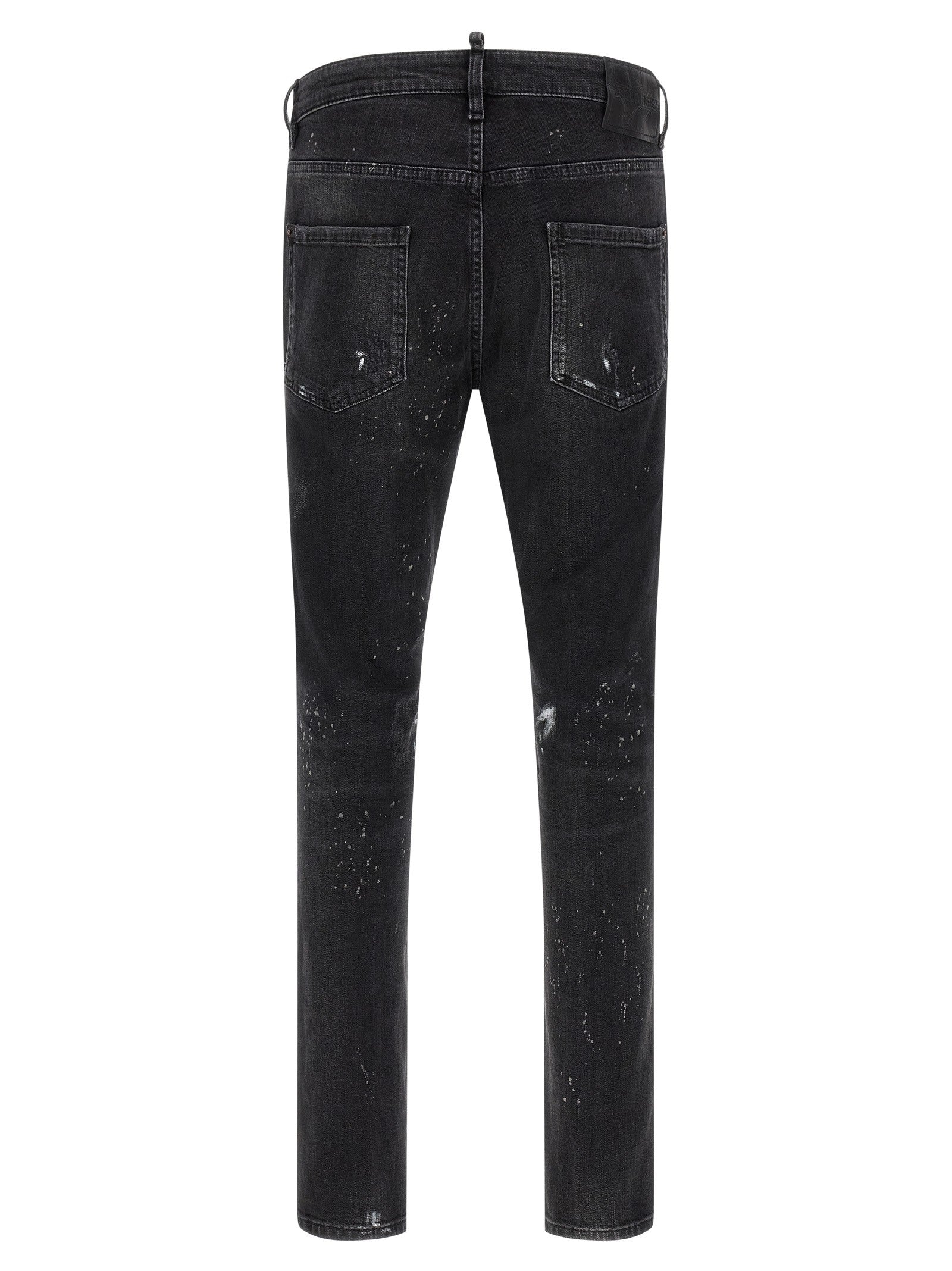 Dsquared2 Splatter Paint Jeans Black