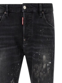 Dsquared2 Splatter Paint Jeans Black