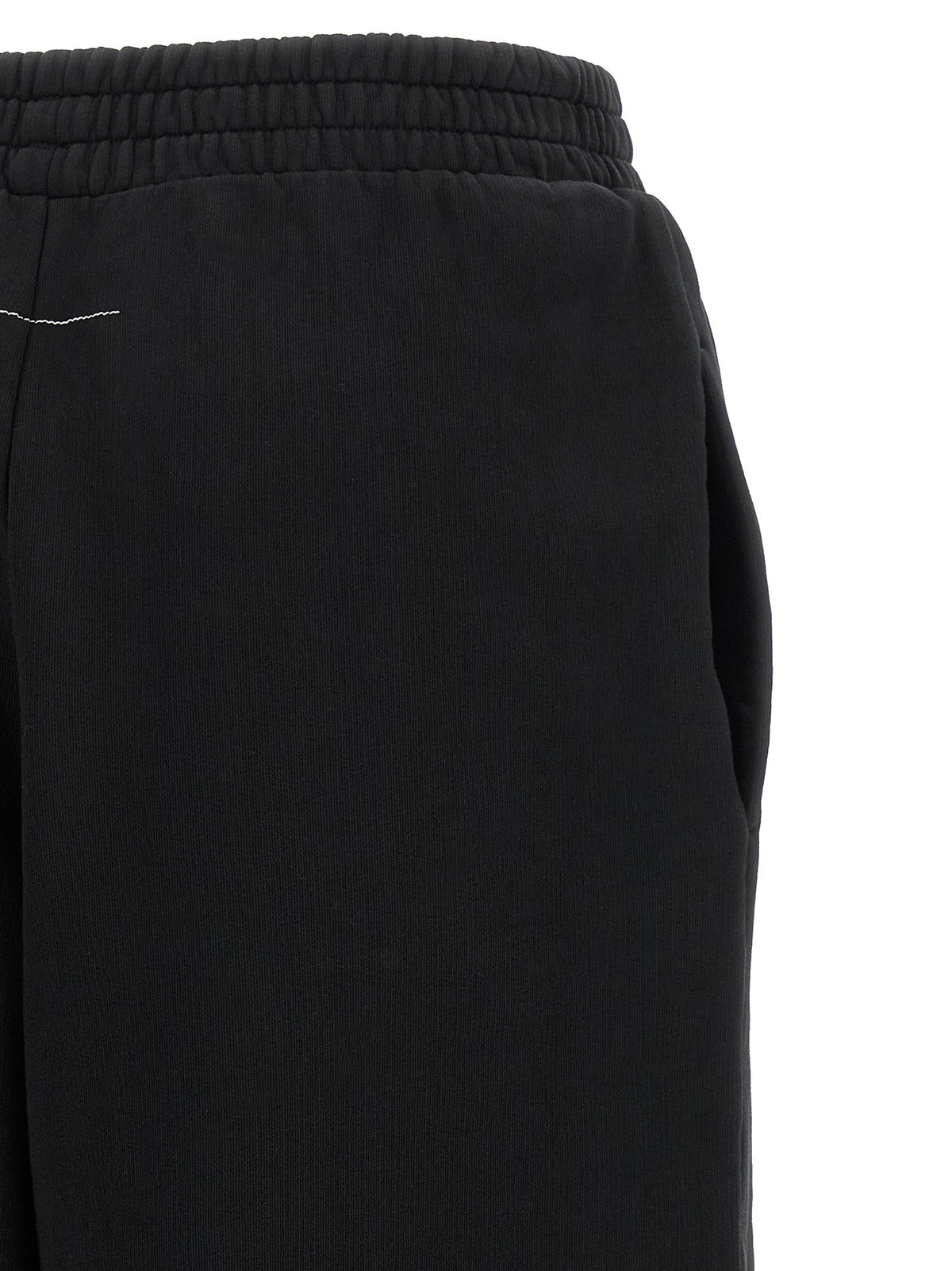MM6 Maison Margiela Split Joggers Black, view 4
