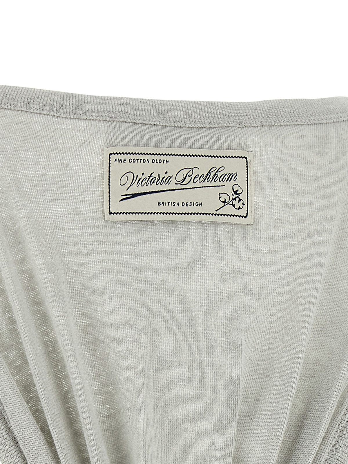 Victoria Beckham Split Tank Top Grey