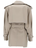 Max Mara Women's Cotton Spolverino Short Beige, view 3