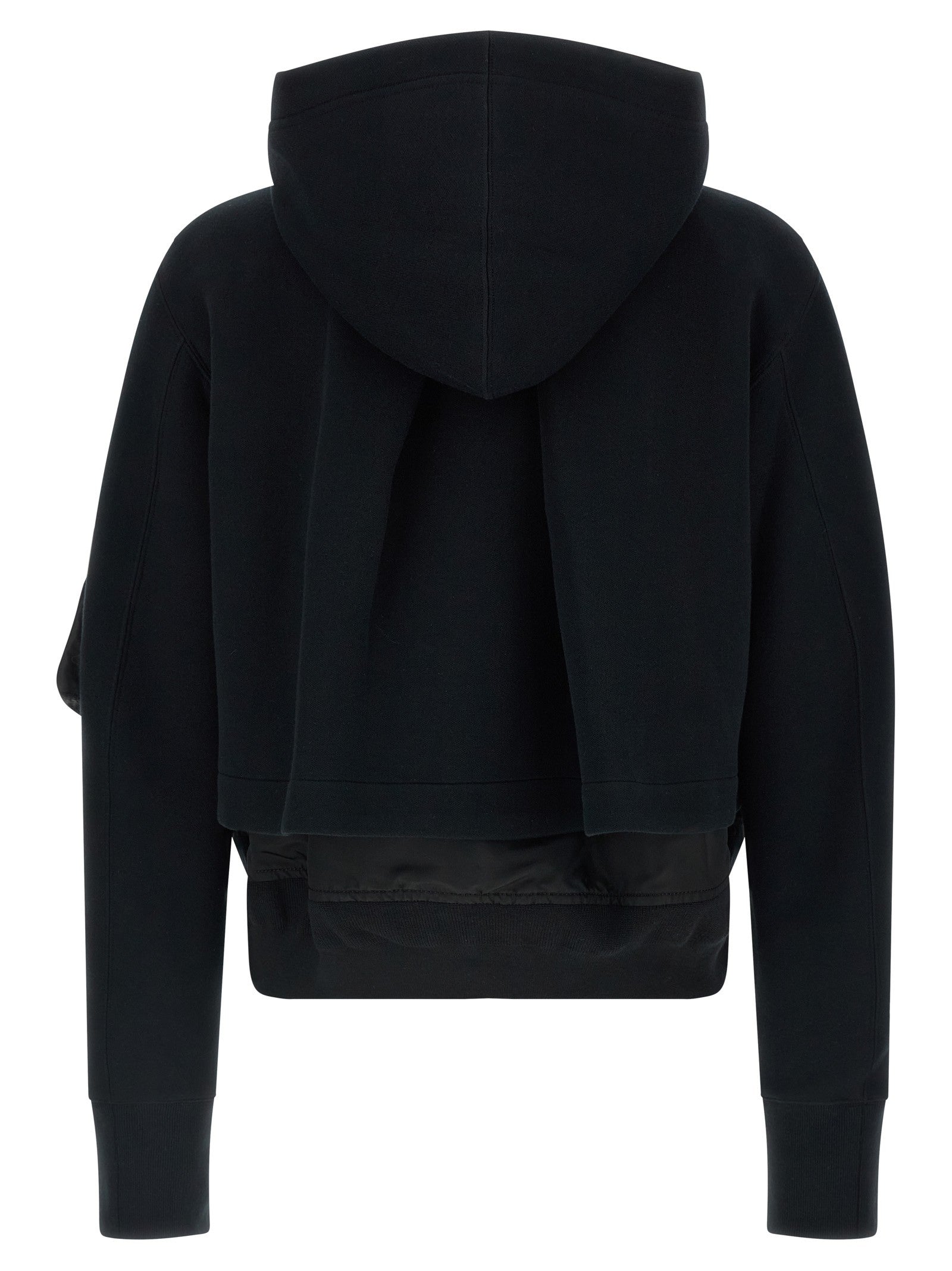 Sacai Sponge Bomber Jacket Black